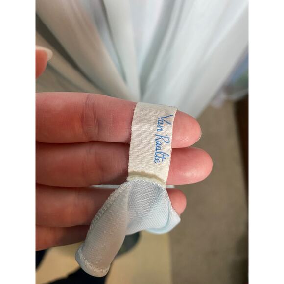 nightgown satin lace vintage sheer 1950s - Picture 10 of 10